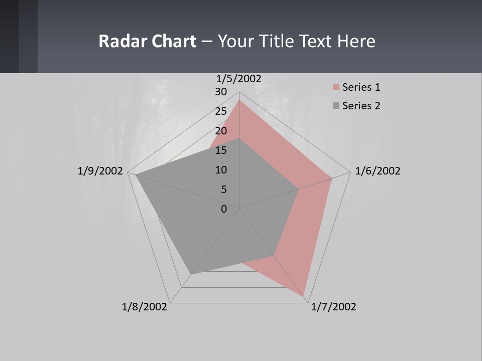 Downtown Cityscape Global PowerPoint Template