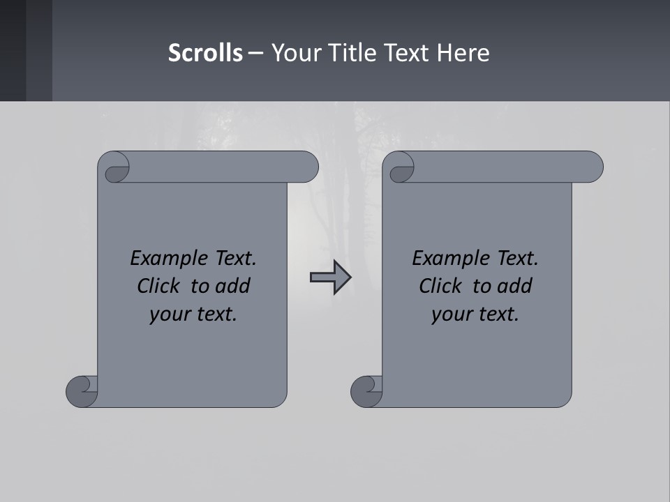 Downtown Cityscape Global PowerPoint Template