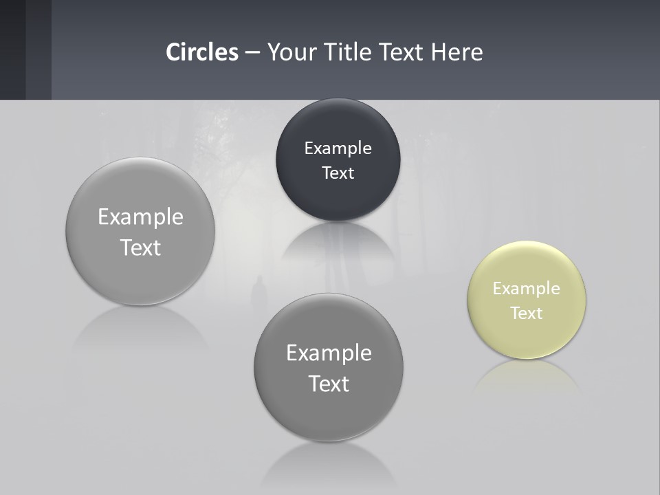 Downtown Cityscape Global PowerPoint Template