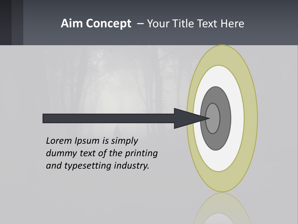 Downtown Cityscape Global PowerPoint Template