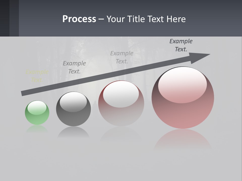 Downtown Cityscape Global PowerPoint Template