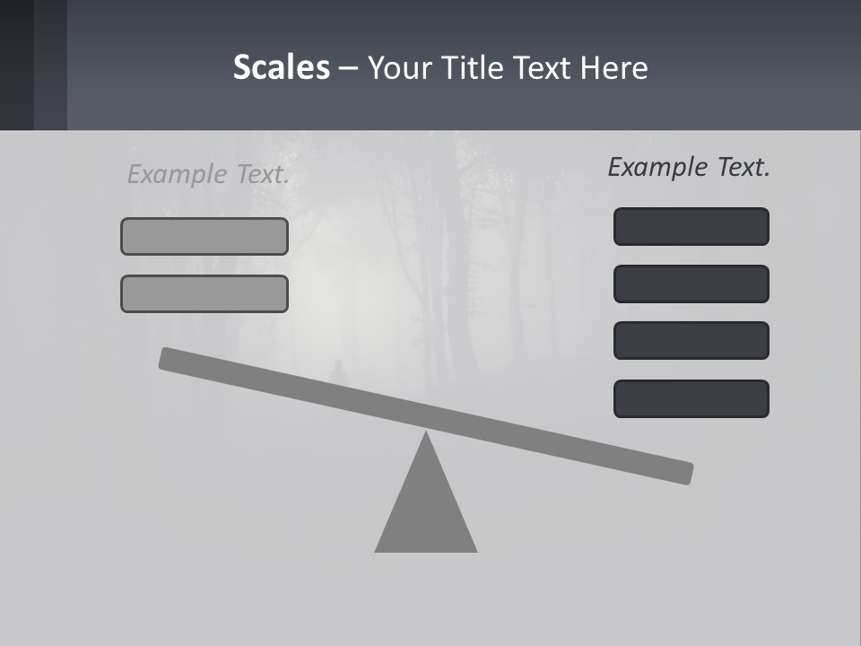 Downtown Cityscape Global PowerPoint Template
