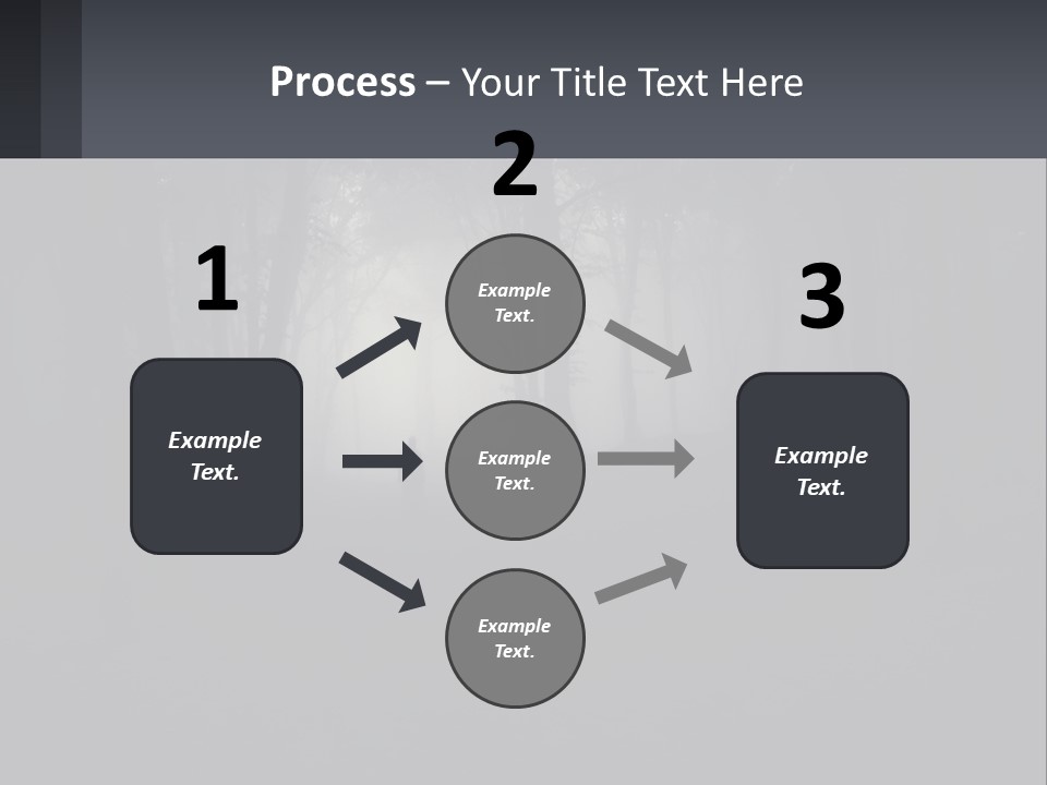 Downtown Cityscape Global PowerPoint Template
