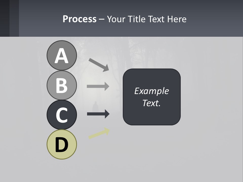Downtown Cityscape Global PowerPoint Template