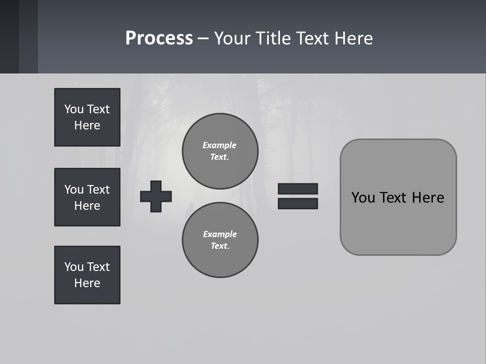 Downtown Cityscape Global PowerPoint Template