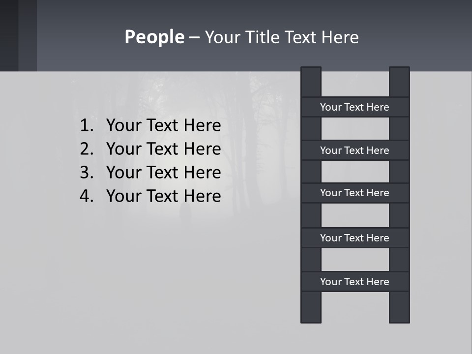 Downtown Cityscape Global PowerPoint Template