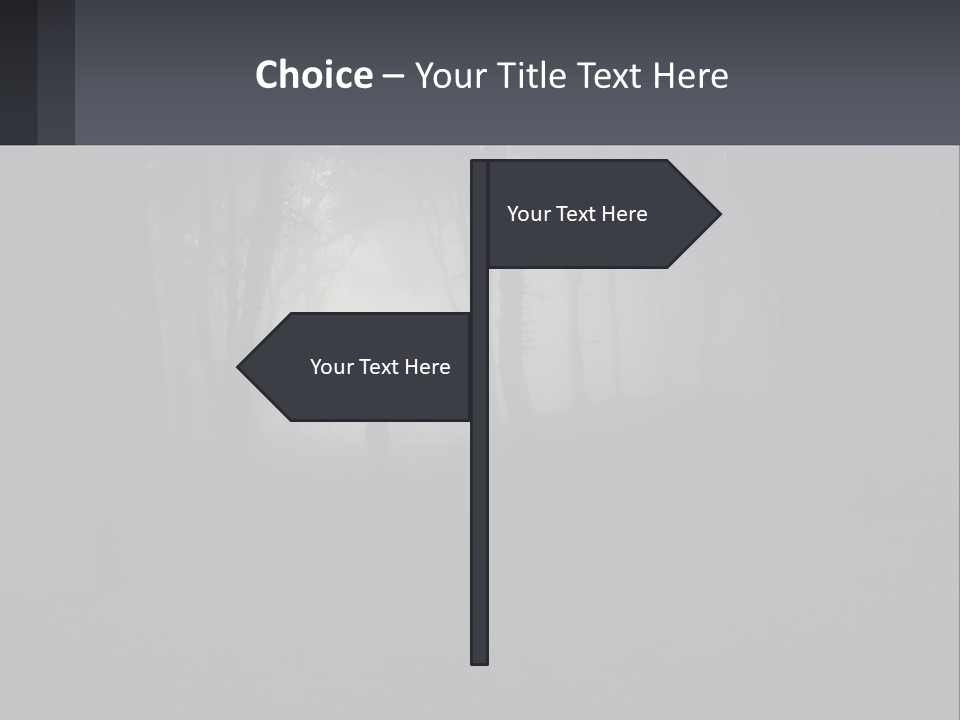 Downtown Cityscape Global PowerPoint Template