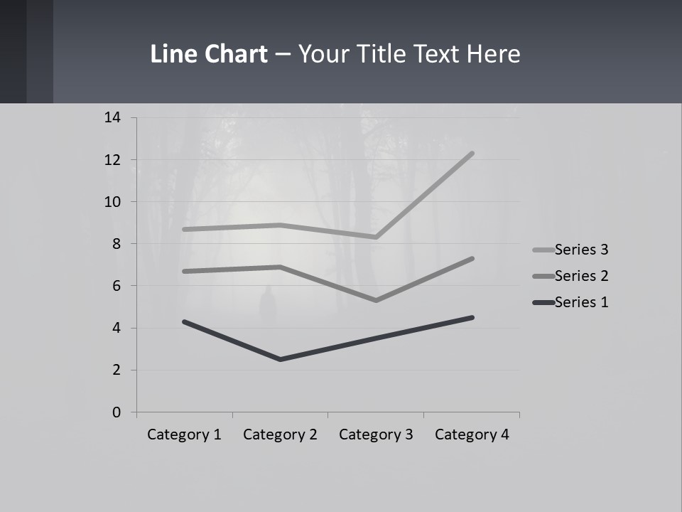 Downtown Cityscape Global PowerPoint Template