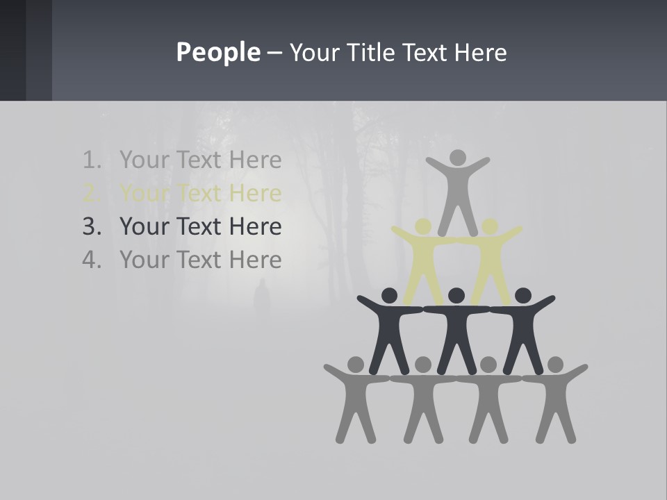 Downtown Cityscape Global PowerPoint Template