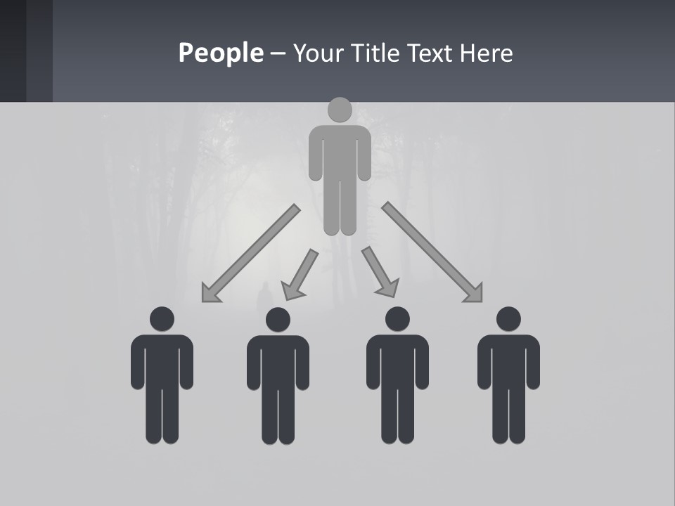 Downtown Cityscape Global PowerPoint Template