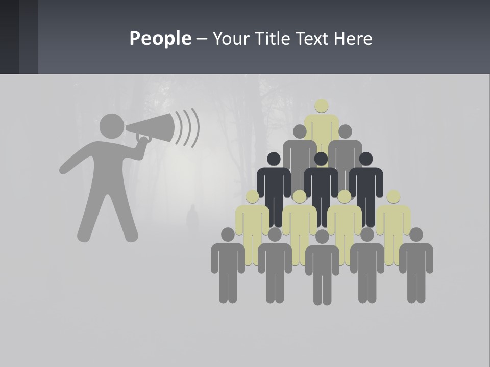 Downtown Cityscape Global PowerPoint Template