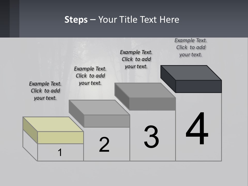Downtown Cityscape Global PowerPoint Template