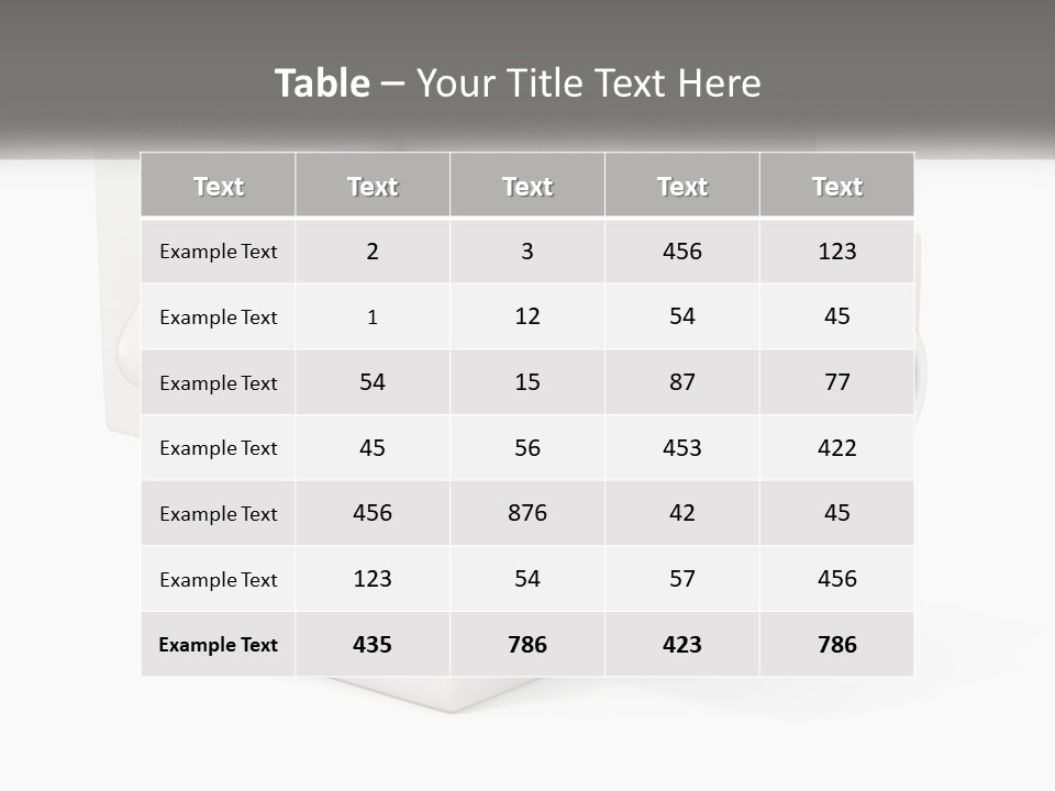 Sphere Environment High PowerPoint Template