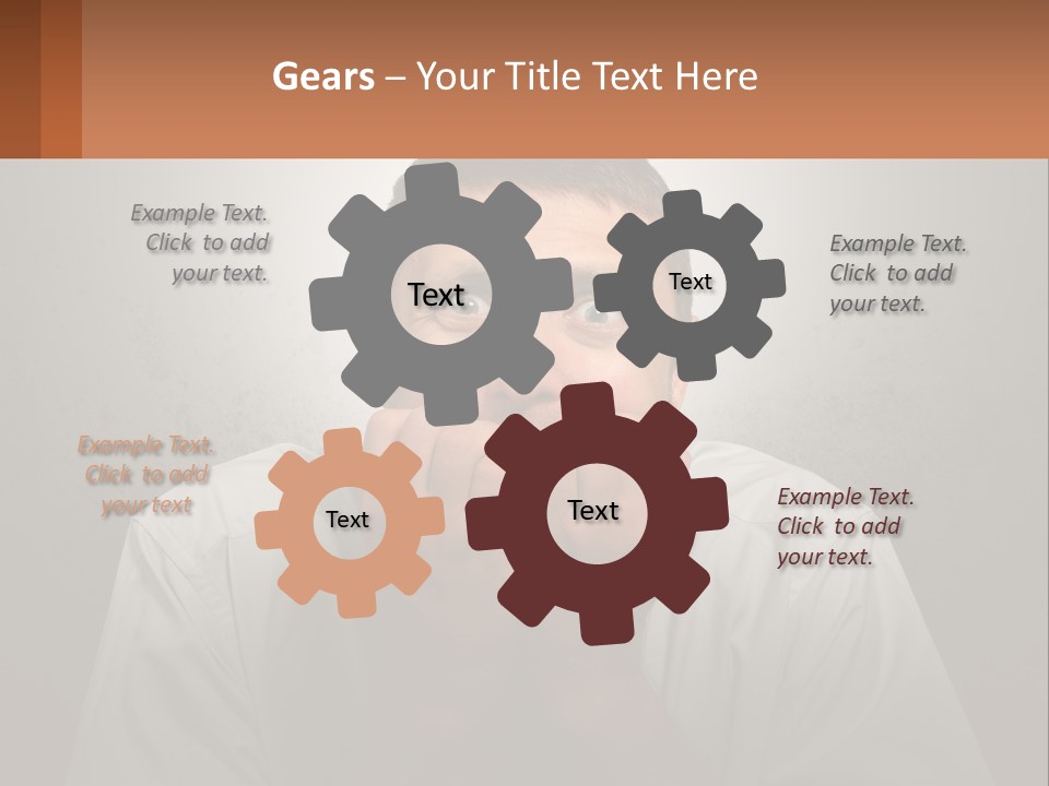 Abstract Planet World PowerPoint Template