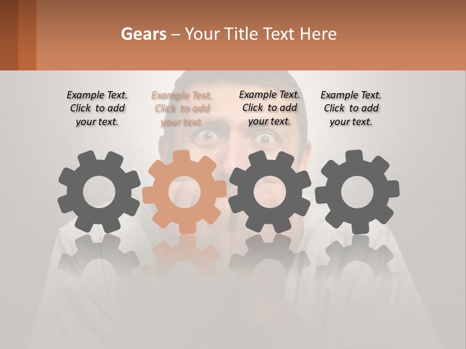 Abstract Planet World PowerPoint Template