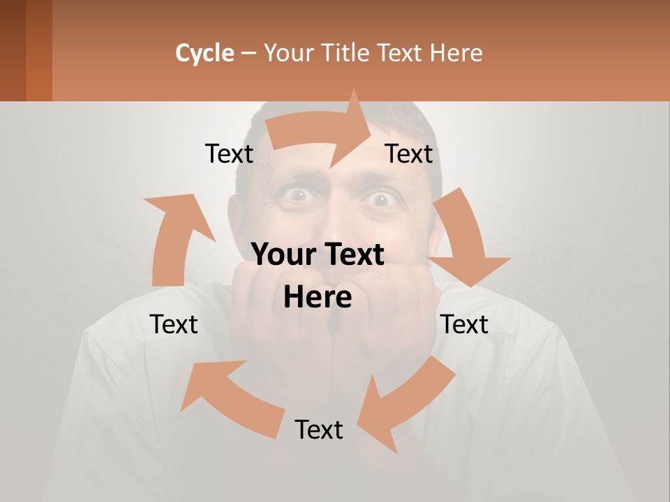 Abstract Planet World PowerPoint Template