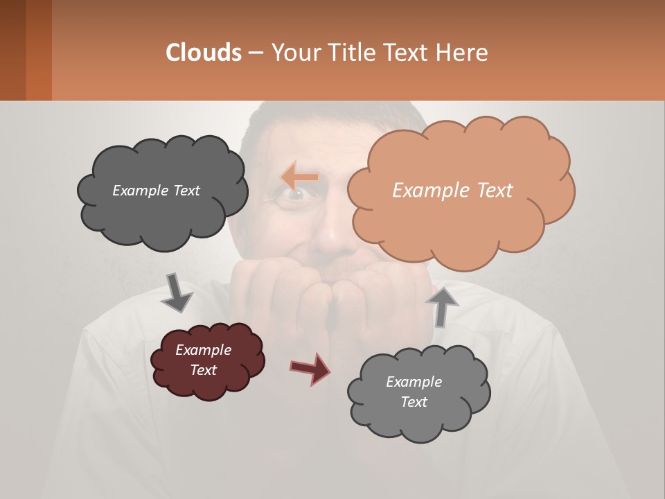Abstract Planet World PowerPoint Template