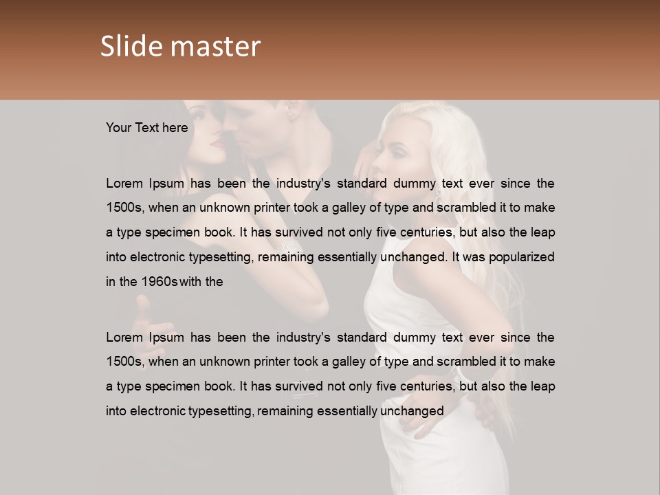 Graphic Skyscraper Background PowerPoint Template