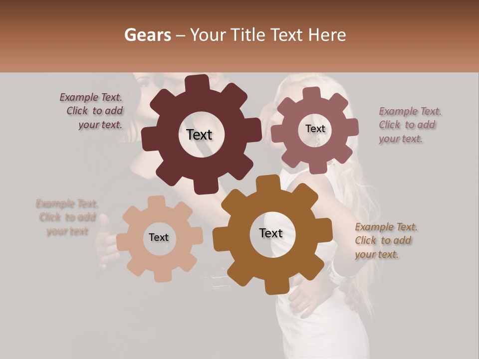 Graphic Skyscraper Background PowerPoint Template