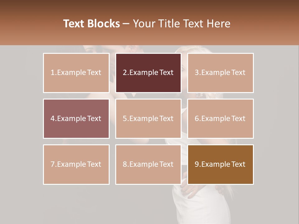 Graphic Skyscraper Background PowerPoint Template