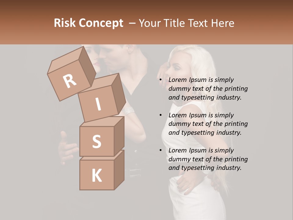 Graphic Skyscraper Background PowerPoint Template