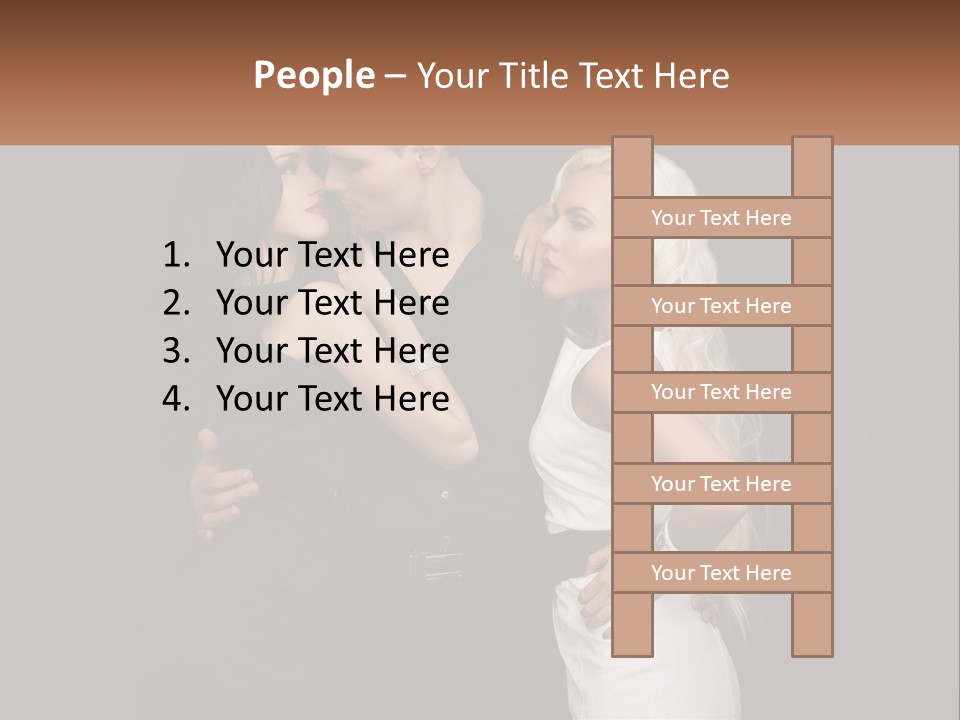 Graphic Skyscraper Background PowerPoint Template