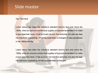 Square Structure Environment PowerPoint Template