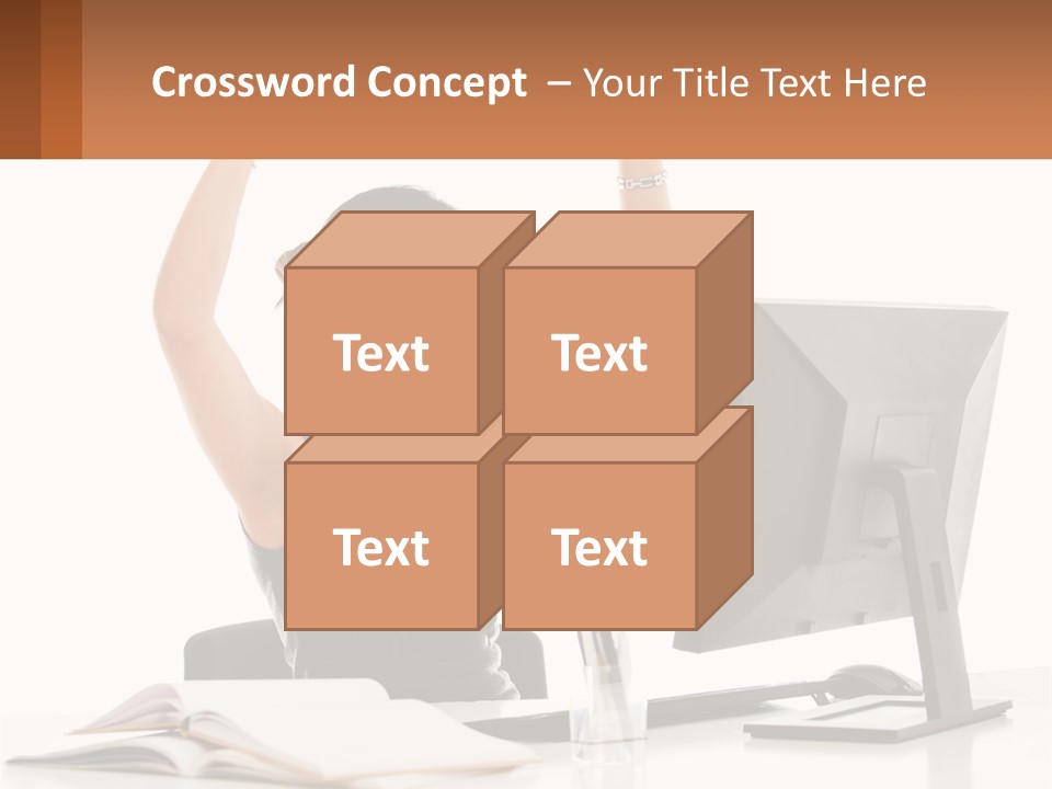 Square Structure Environment PowerPoint Template