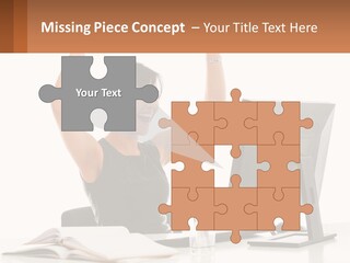 Square Structure Environment PowerPoint Template