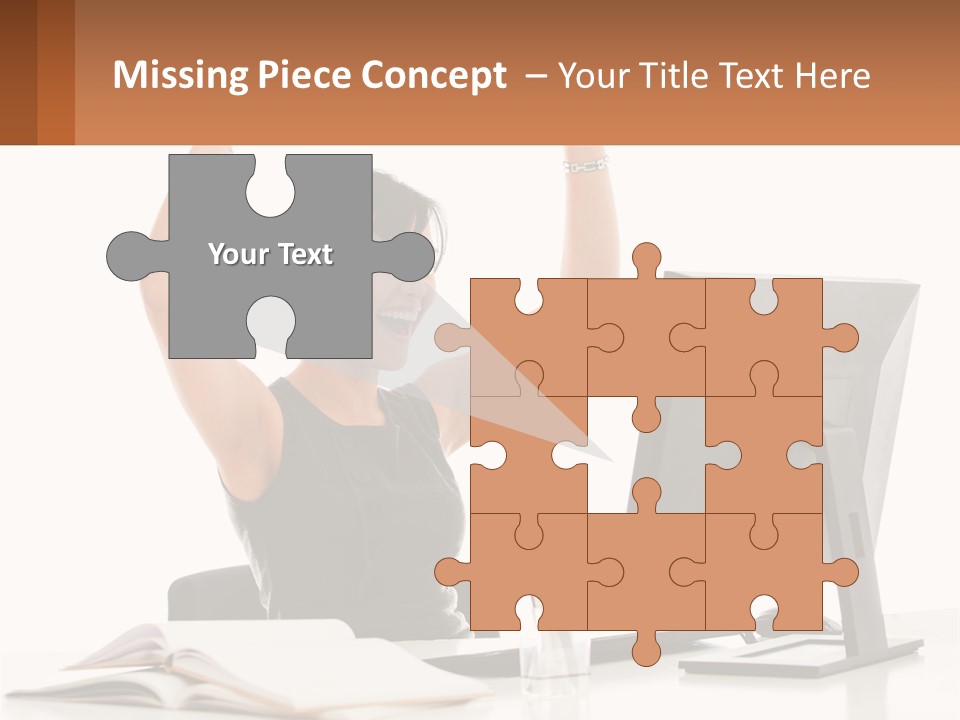 Square Structure Environment PowerPoint Template