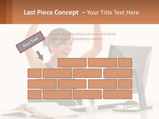 Square Structure Environment PowerPoint Template