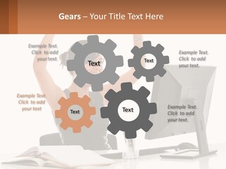 Square Structure Environment PowerPoint Template