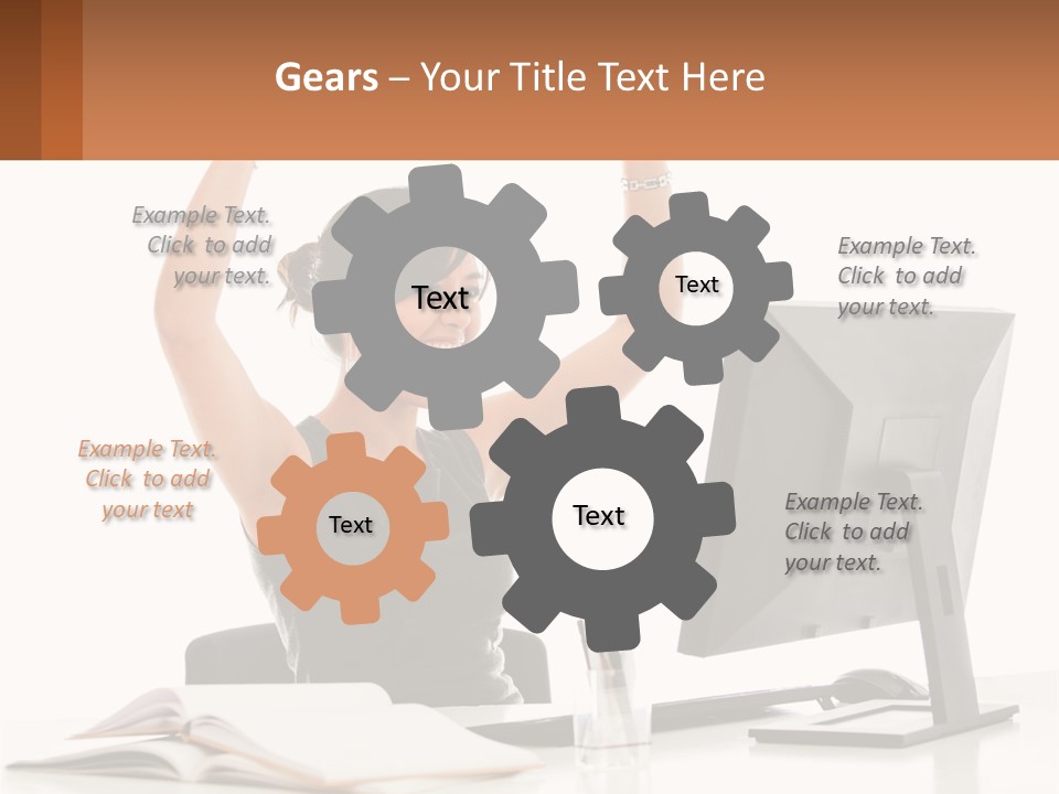 Square Structure Environment PowerPoint Template