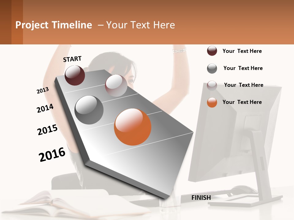 Square Structure Environment PowerPoint Template