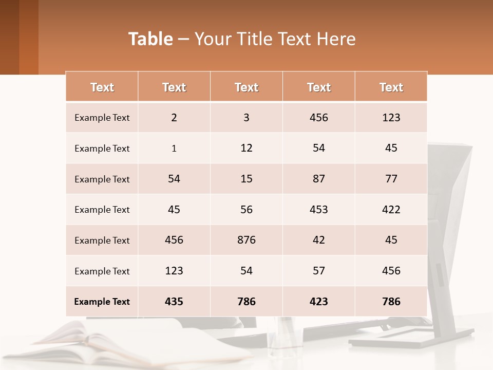 Square Structure Environment PowerPoint Template