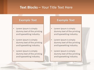 Square Structure Environment PowerPoint Template