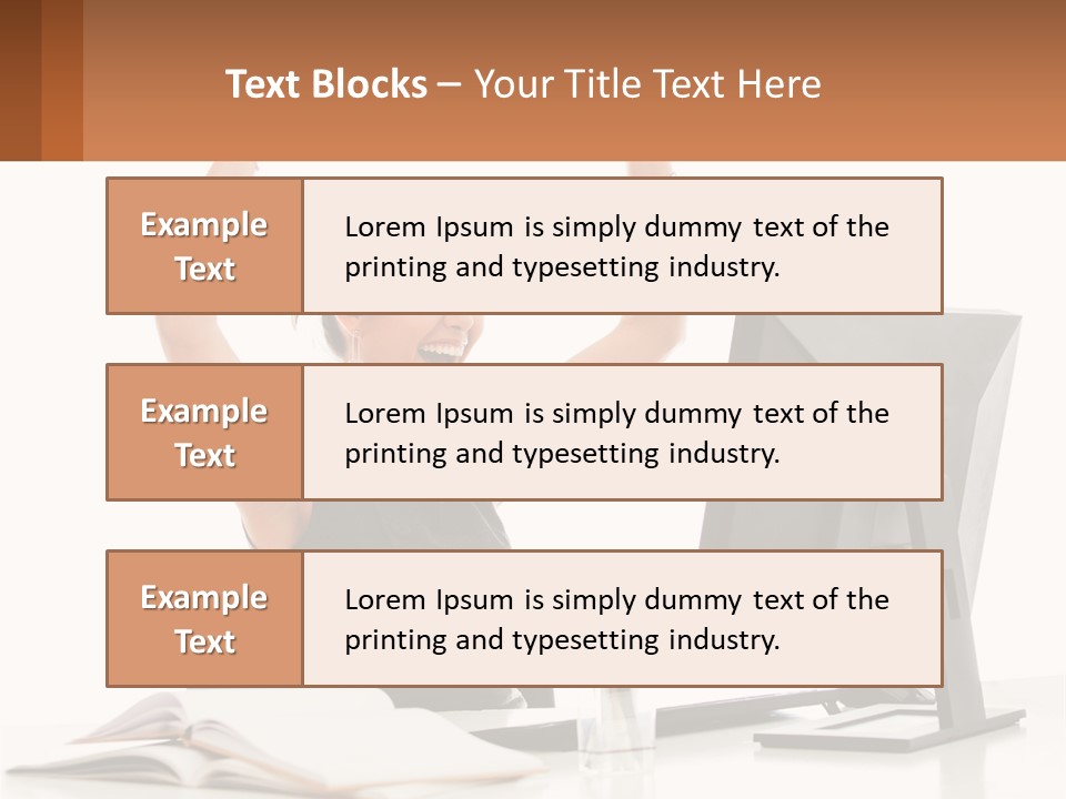 Square Structure Environment PowerPoint Template