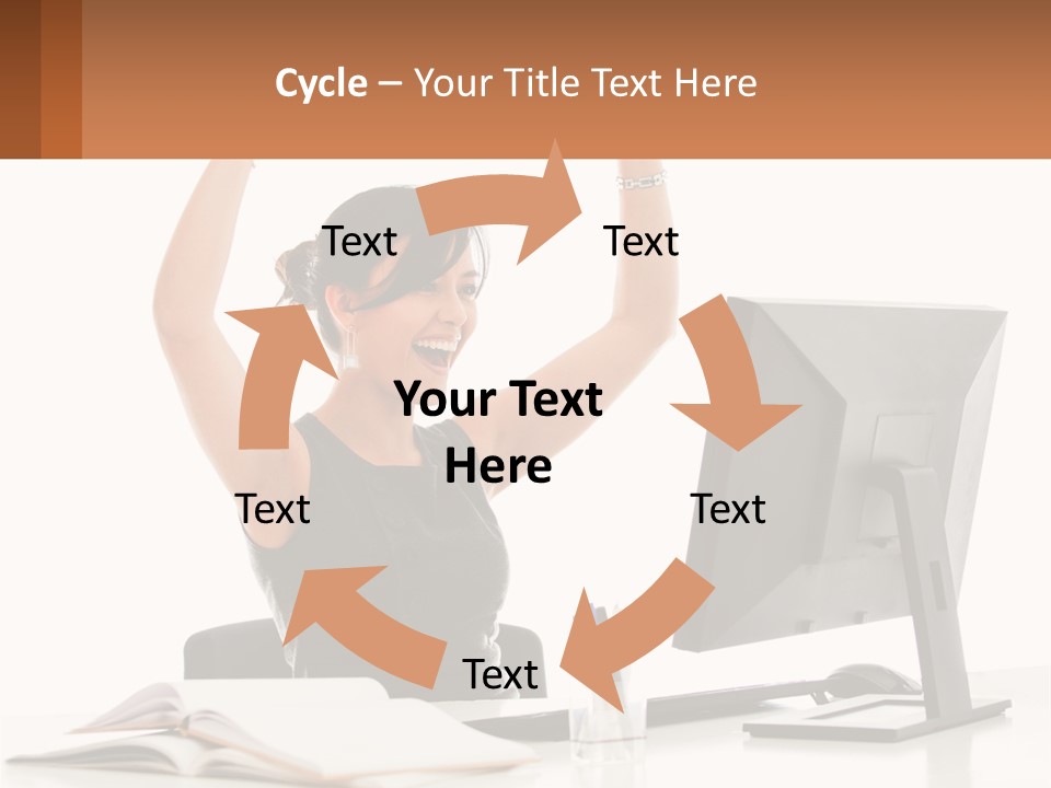 Square Structure Environment PowerPoint Template