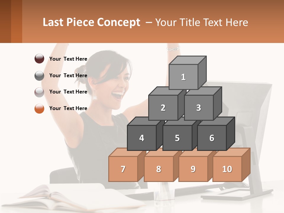 Square Structure Environment PowerPoint Template