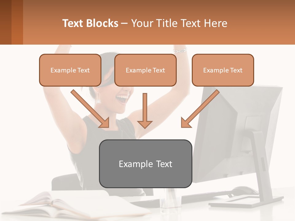 Square Structure Environment PowerPoint Template