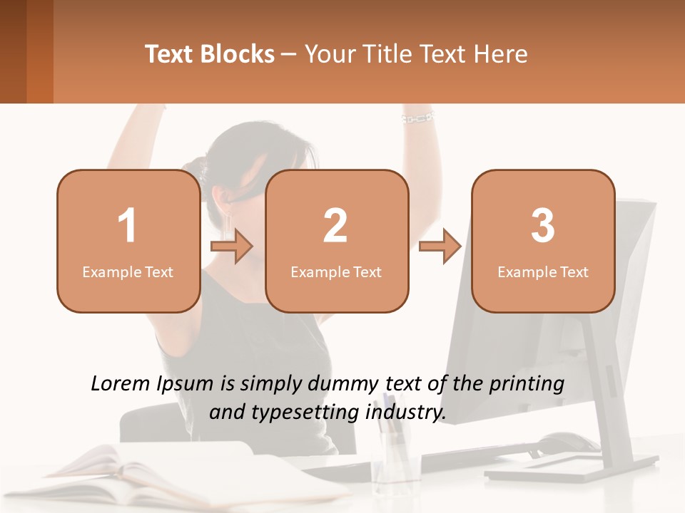 Square Structure Environment PowerPoint Template