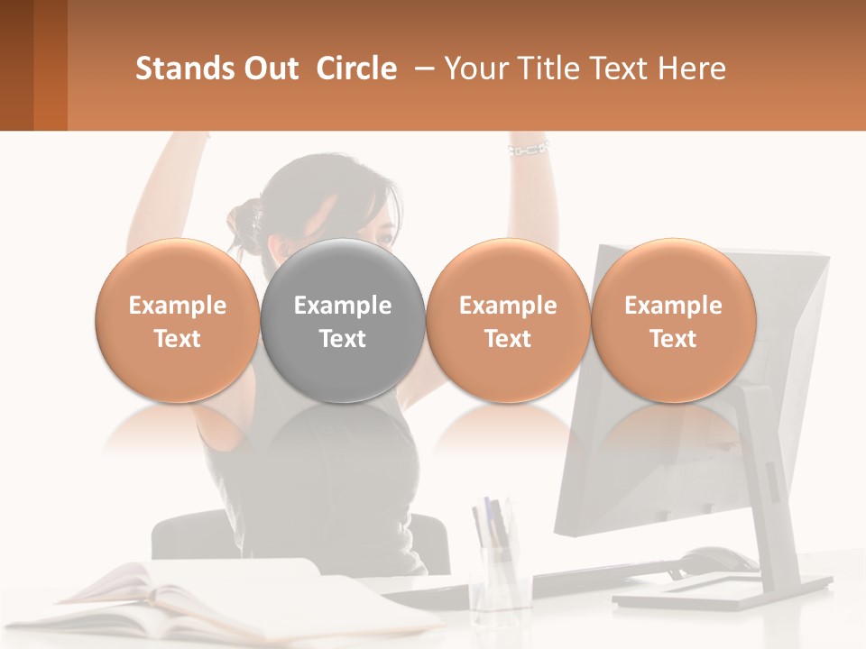 Square Structure Environment PowerPoint Template