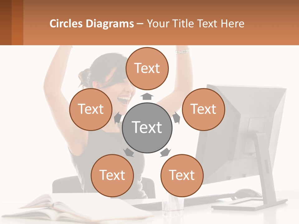 Square Structure Environment PowerPoint Template