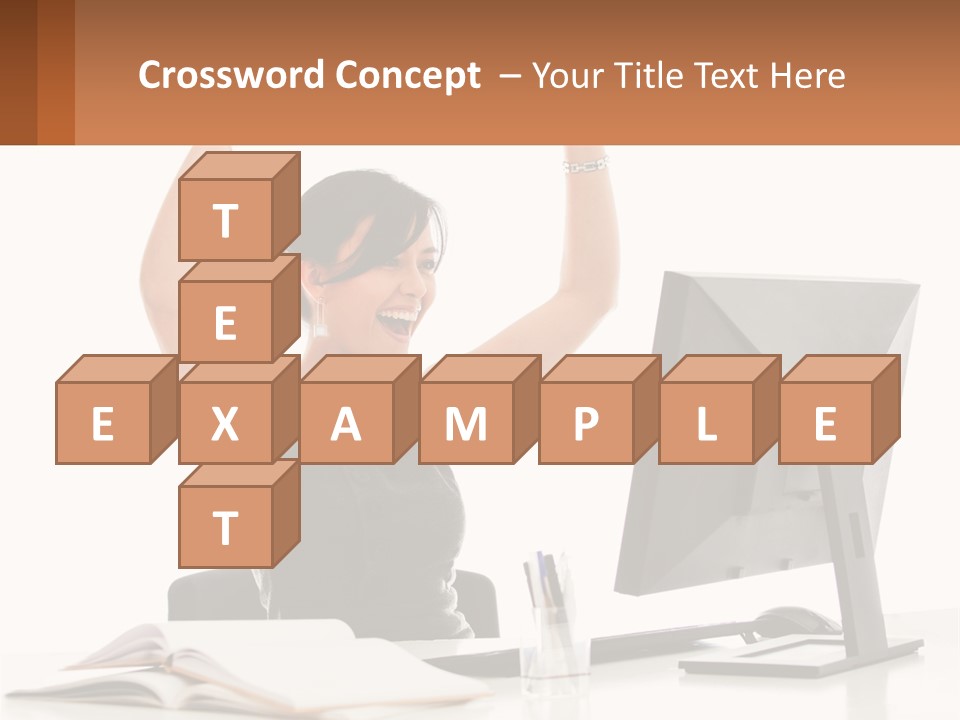 Square Structure Environment PowerPoint Template
