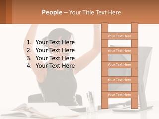 Square Structure Environment PowerPoint Template