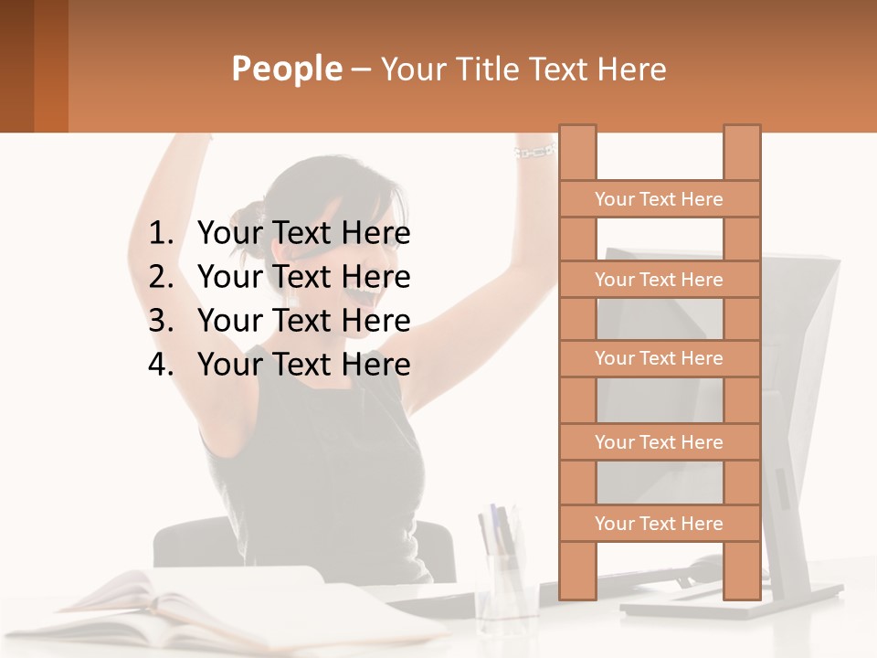 Square Structure Environment PowerPoint Template