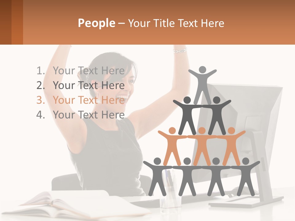 Square Structure Environment PowerPoint Template