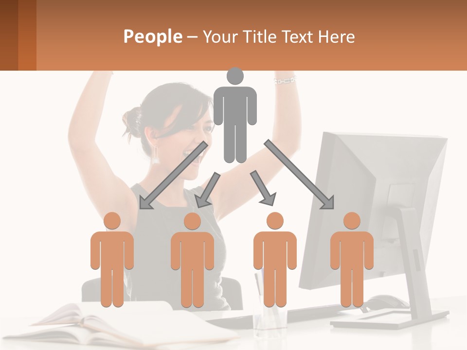 Square Structure Environment PowerPoint Template