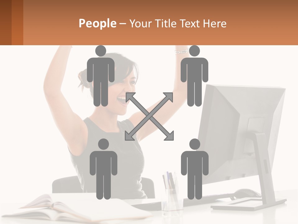 Square Structure Environment PowerPoint Template