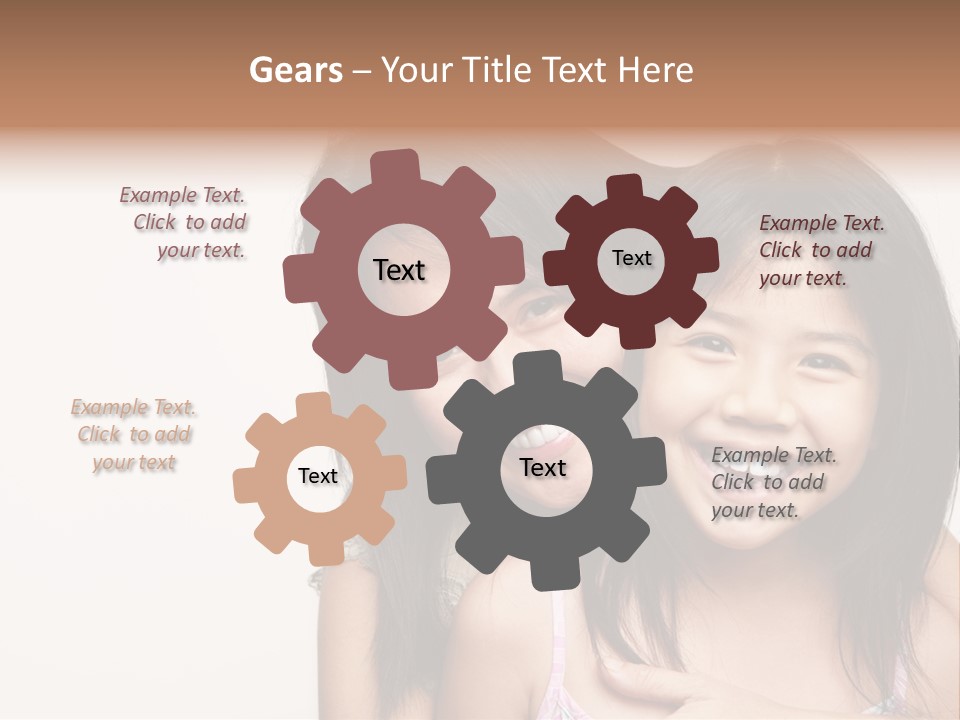 Globe Structure Skyscraper PowerPoint Template